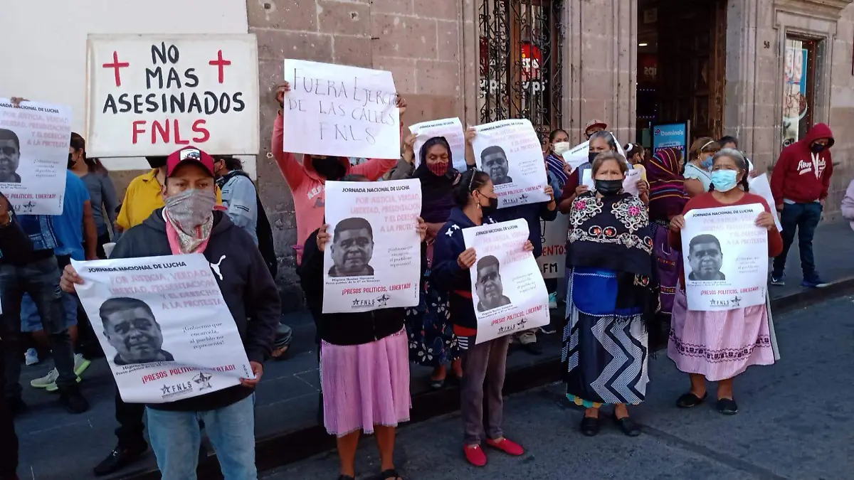 FNLS manifestación